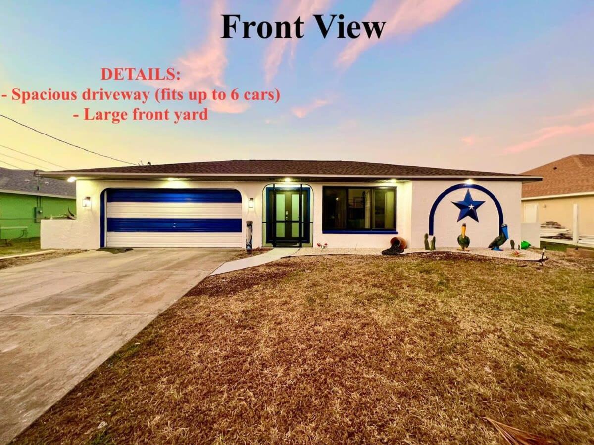 Artistic Decor Scenic Views Saltwater Heated Pool Holiday home Cape Coral